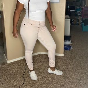 TORRID JEGGINGS - LIGHT PINK WASH